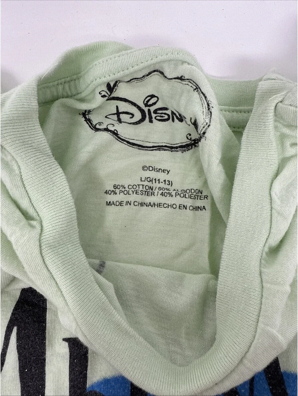 Disney The Little Mermaid Kids Tank Top Size Large (11-13)